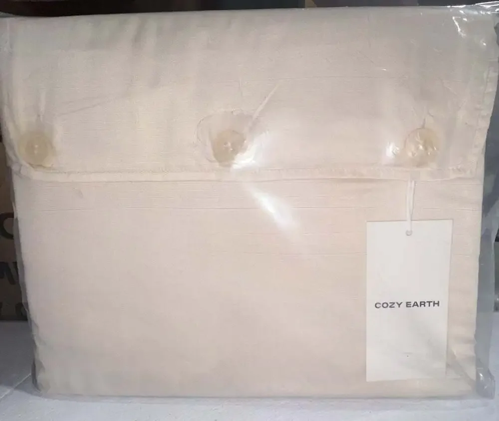 Cozy Earth Bamboo Sheet Set Oat Queen